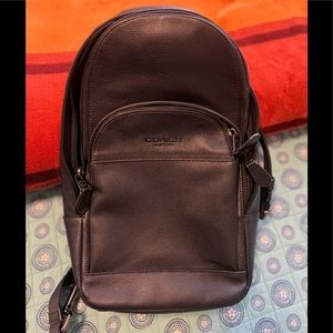 Coach Men messenger sling pack bag.